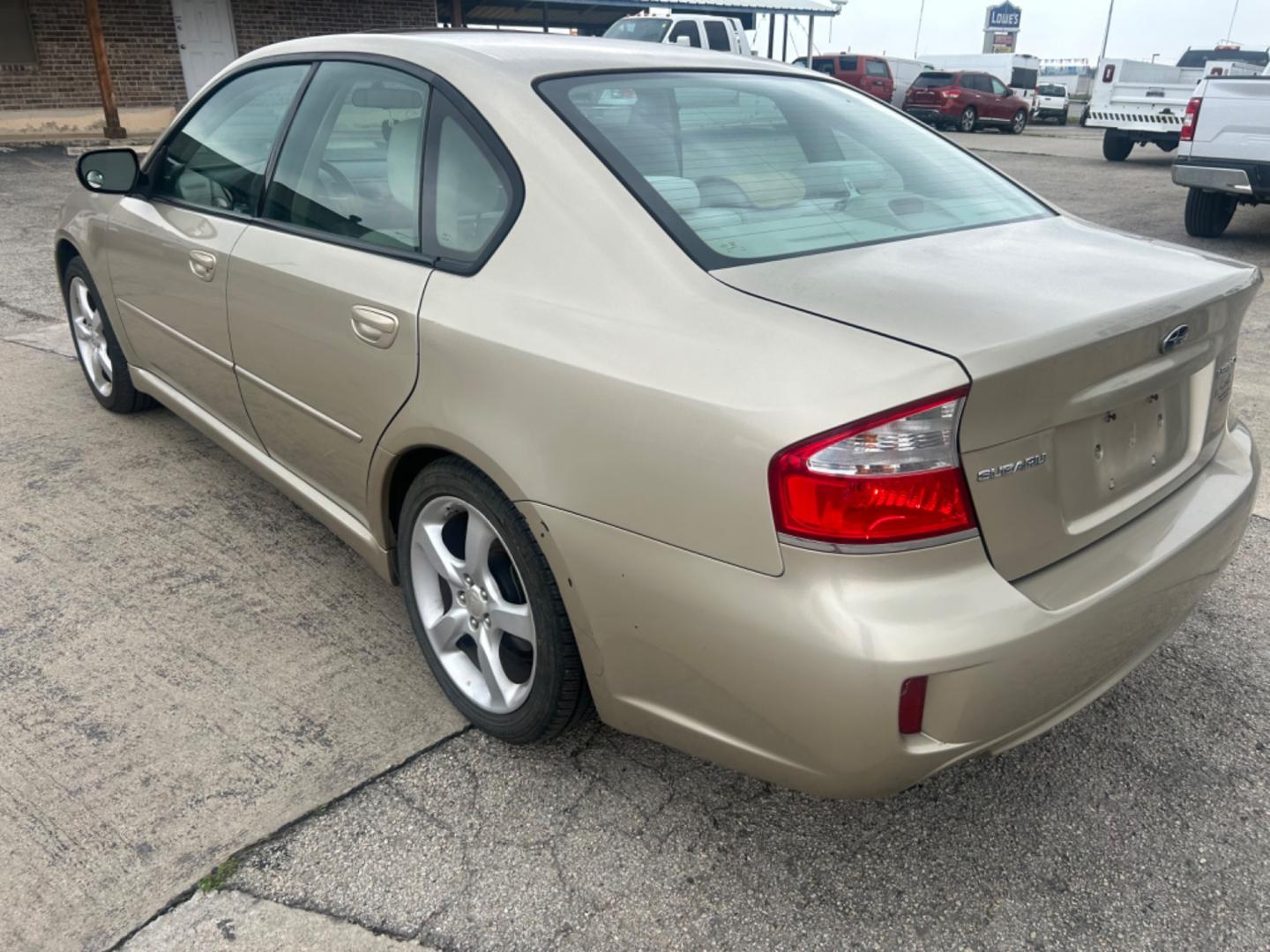 2008 Gold Subaru Legacy (4S3BL616987) , located at 1687 Business 35 S, New Braunfels, TX, 78130, (830) 625-7159, 29.655487, -98.051491 - Photo#7